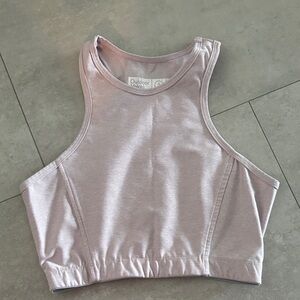 Outdoor Voices Blush Crop Top